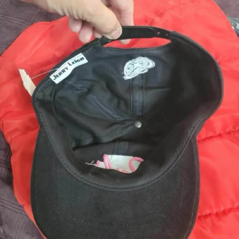 Barbie Black Cap with Pink Script Logo